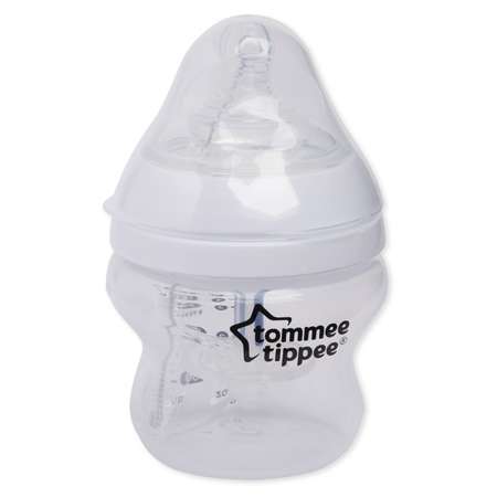 Бутылочка Tommee tippee для кормления с усиленным антиколиковым клапаном и индикатором температуры 150 мл