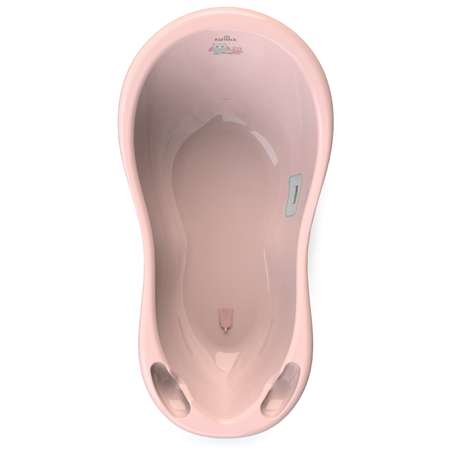 Ванночка для купания KidWick Шатл с термометром Розовый-Темно-розовый