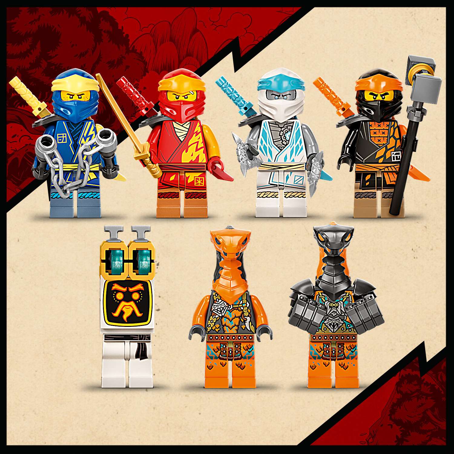 Конструктор LEGO Ninjago Ультра комбо робот ниндзя 71765 - фото 6