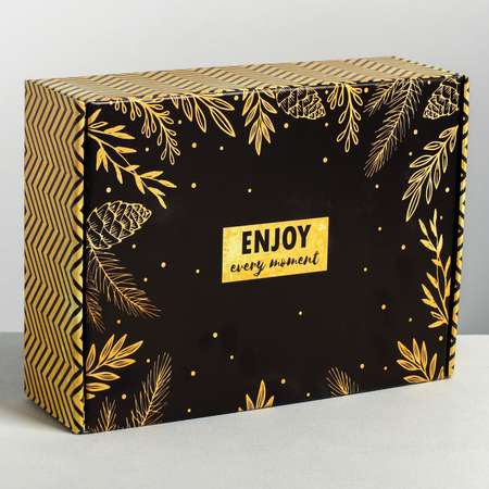 Складная коробка Дарите Счастье «С Новым годом». 30.7×22×9.5 см