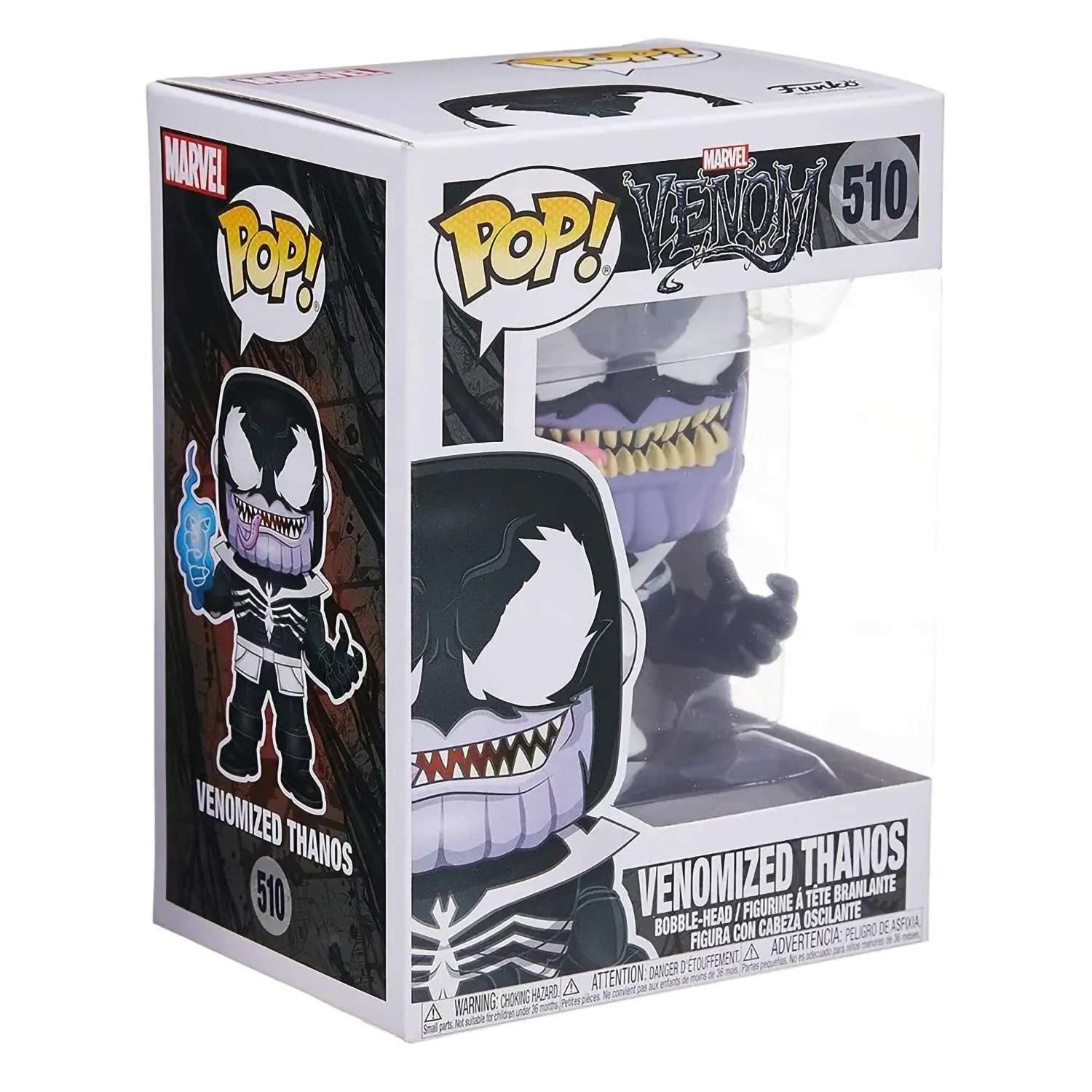 Набор фигурка+футболка Funko POP and Tee: Venom Thanos размер-XL - фото 6