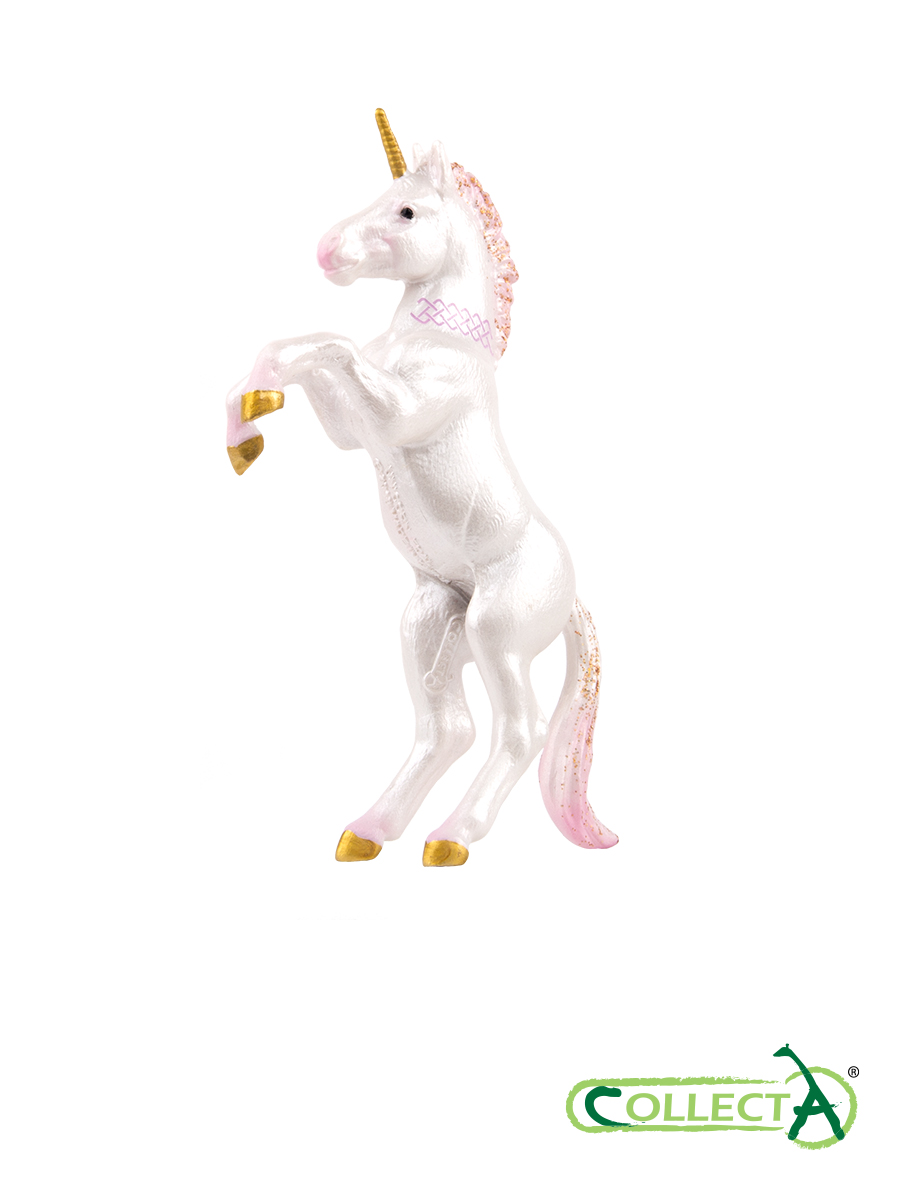 Игрушка Collecta Жеребёнок единорога розовый фигурка животного - фото 3