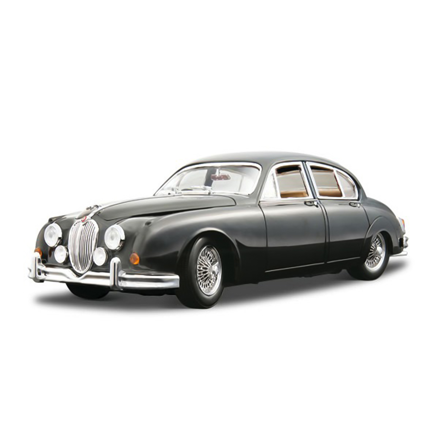 Машина BBurago 1:18 1959 Jaguar Mark II 18-12009 купить по цене 2499 ₽ в  интернет-магазине Детский мир