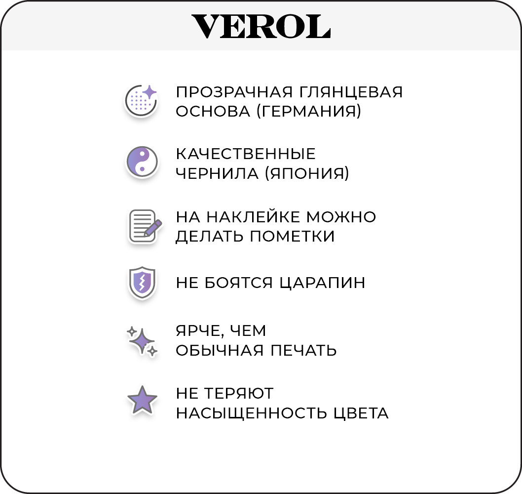 Наклейки интерьерные VEROL Снежинки - фото 6