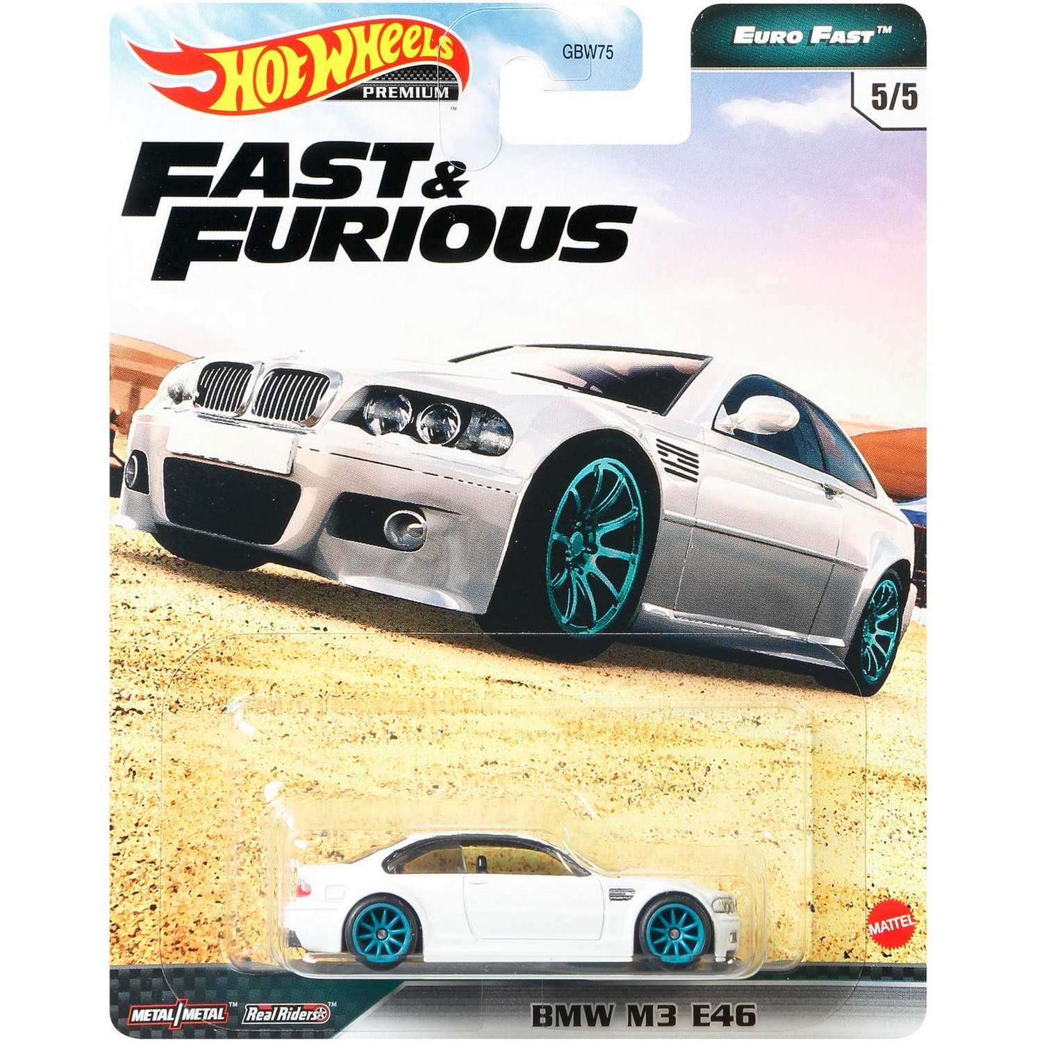 Автомобиль Hot Wheels BMW 1:64 без механизмов GBW75 - фото 2