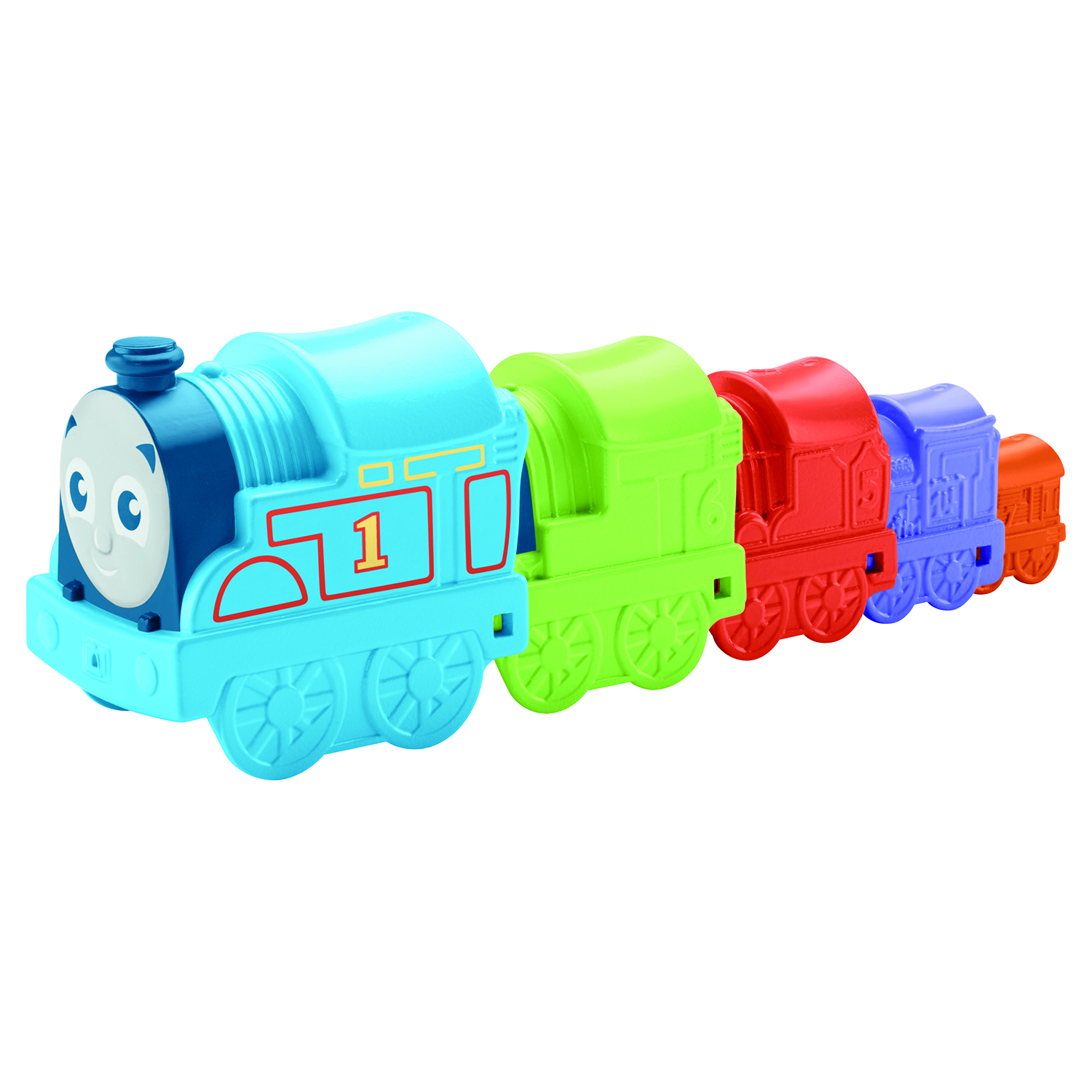 Набор игровой Thomas & Friends Мой первый Томас Складывающиеся паровозики  DVR11 купить по цене 179 ₽ в интернет-магазине Детский мир