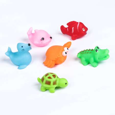 Набор игрушек для ванны Крошка Я Морские животные