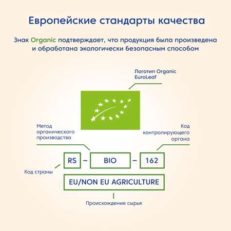 Каша Мамако Organic рисовая на козьем молоке 200г с 4месяцев