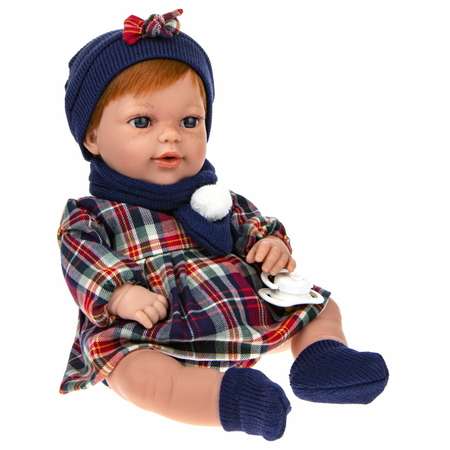 Кукла ARIAS 33 см в сине-красной одежде