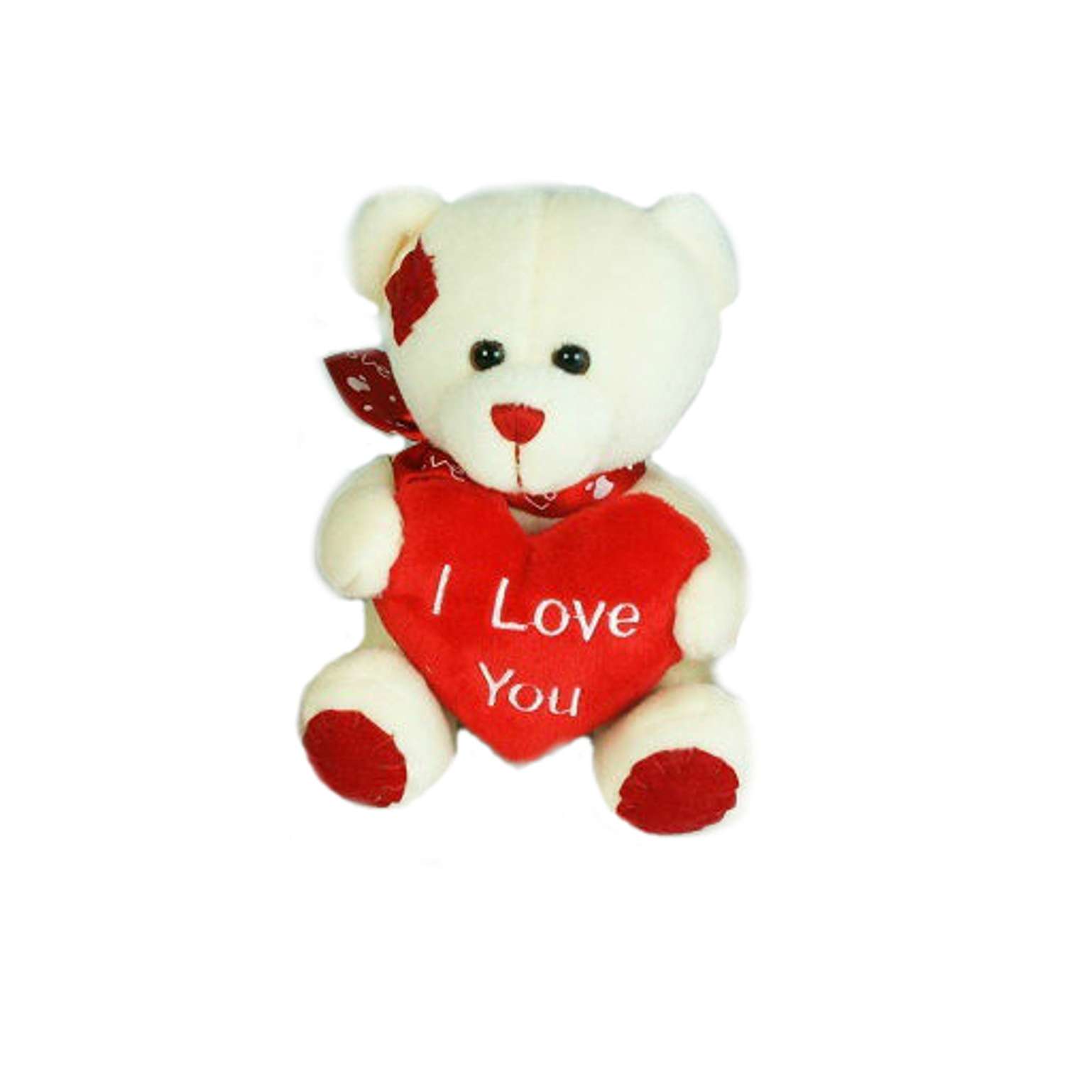 Медведь с сердцем Devik Toys 15 см в ассортименте - фото 1