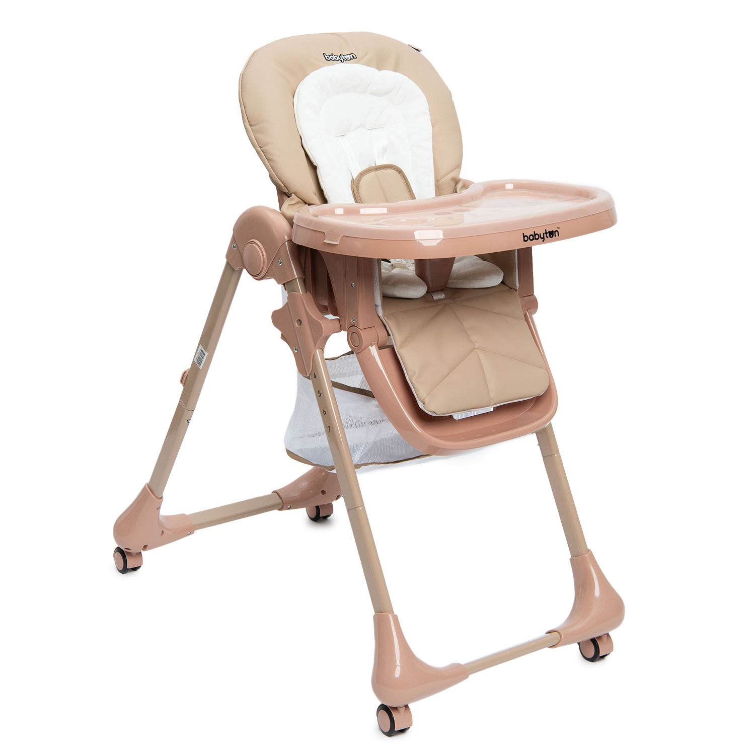 Стульчик для кормления Babyton Optima Eco Beige - фото 1