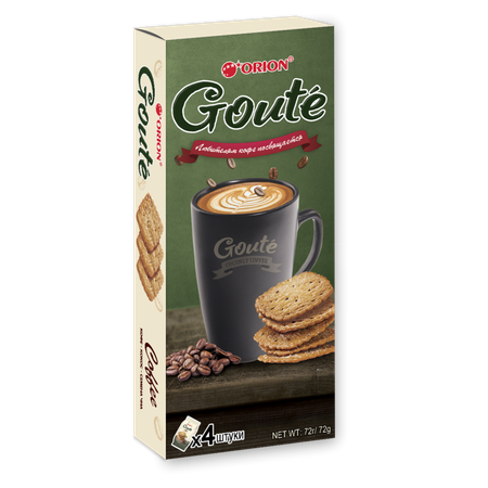 Печенье затяжное Goute Coffee 72г