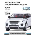 Внедорожник АВТОпанорама Land Rover Range Rover Evoque 1:32 белый