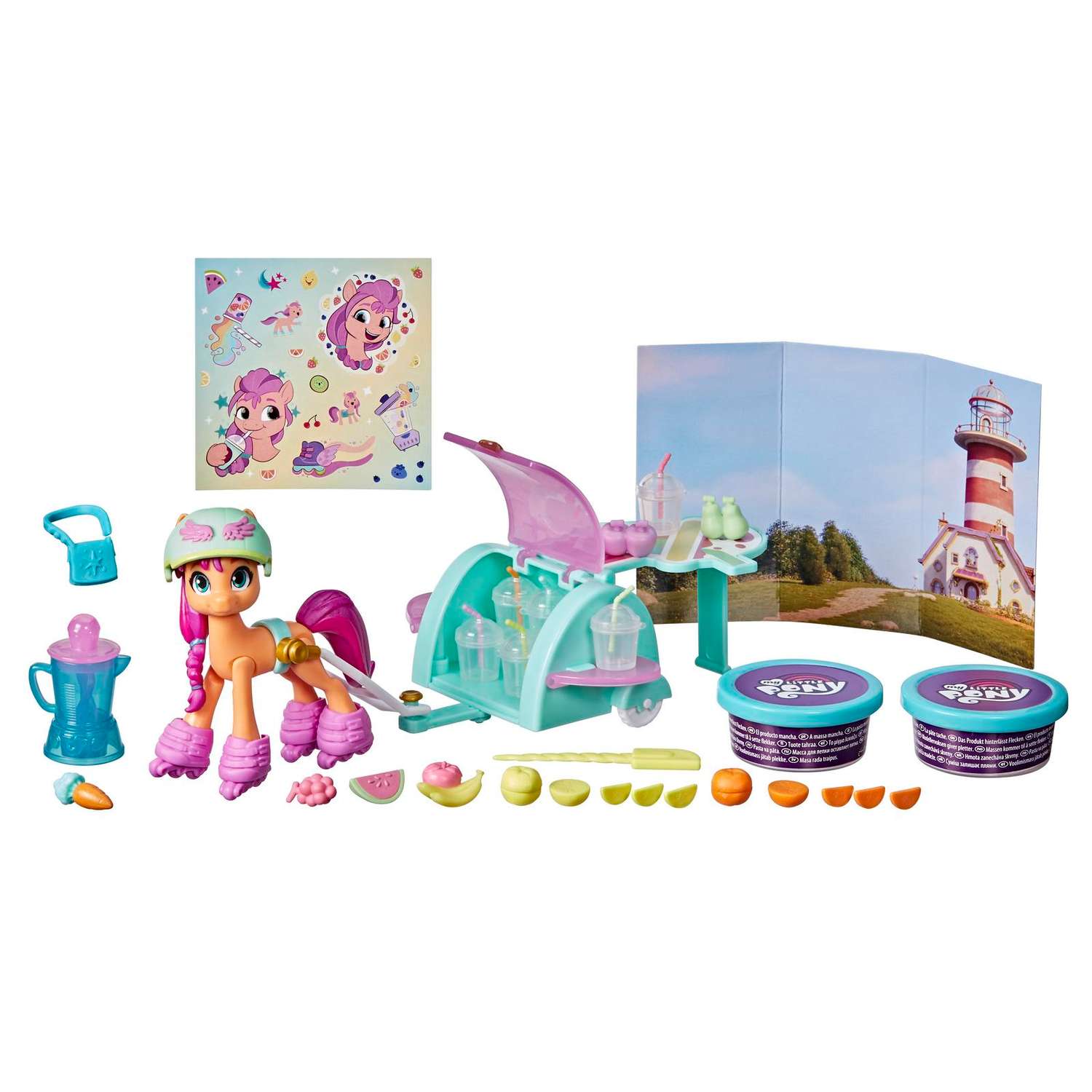 Набор игровой My Little Pony Пони фильм Сияющие сцены Санни F29345X0 - фото 1