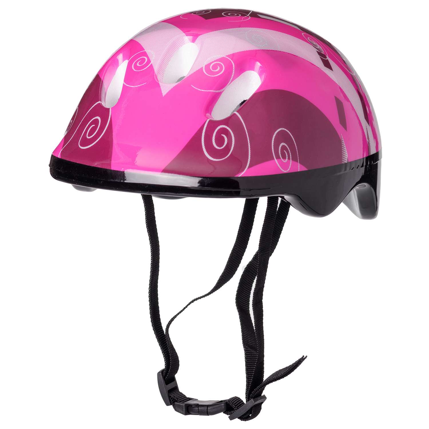 Защита Шлем BABY STYLE для роликовых коньков розовый Обхват 57 см - фото 1