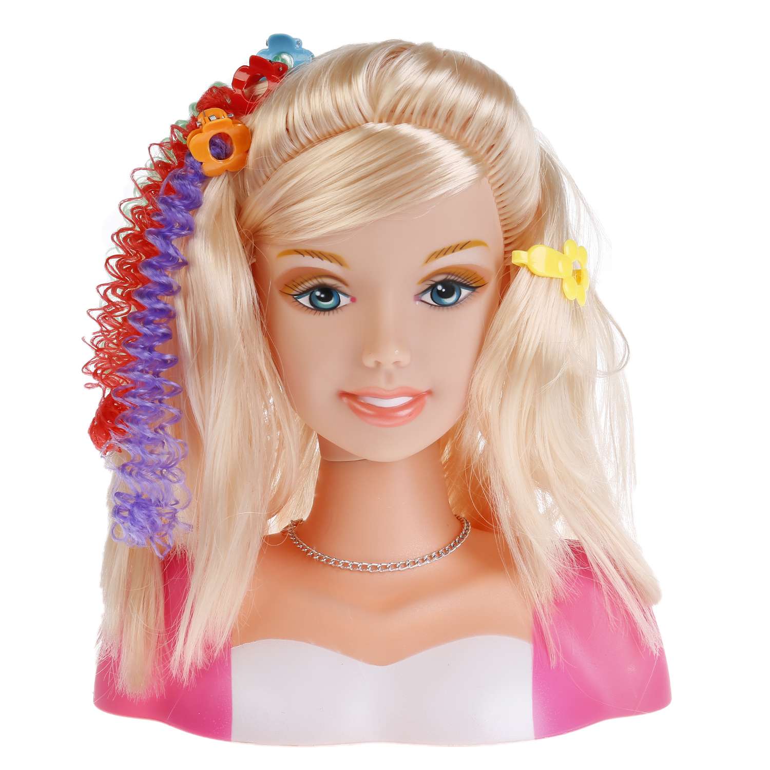 Кукла Карапуз Манекен для создания причесок с аксессуарами для волос и косметикой 257787 - фото 1