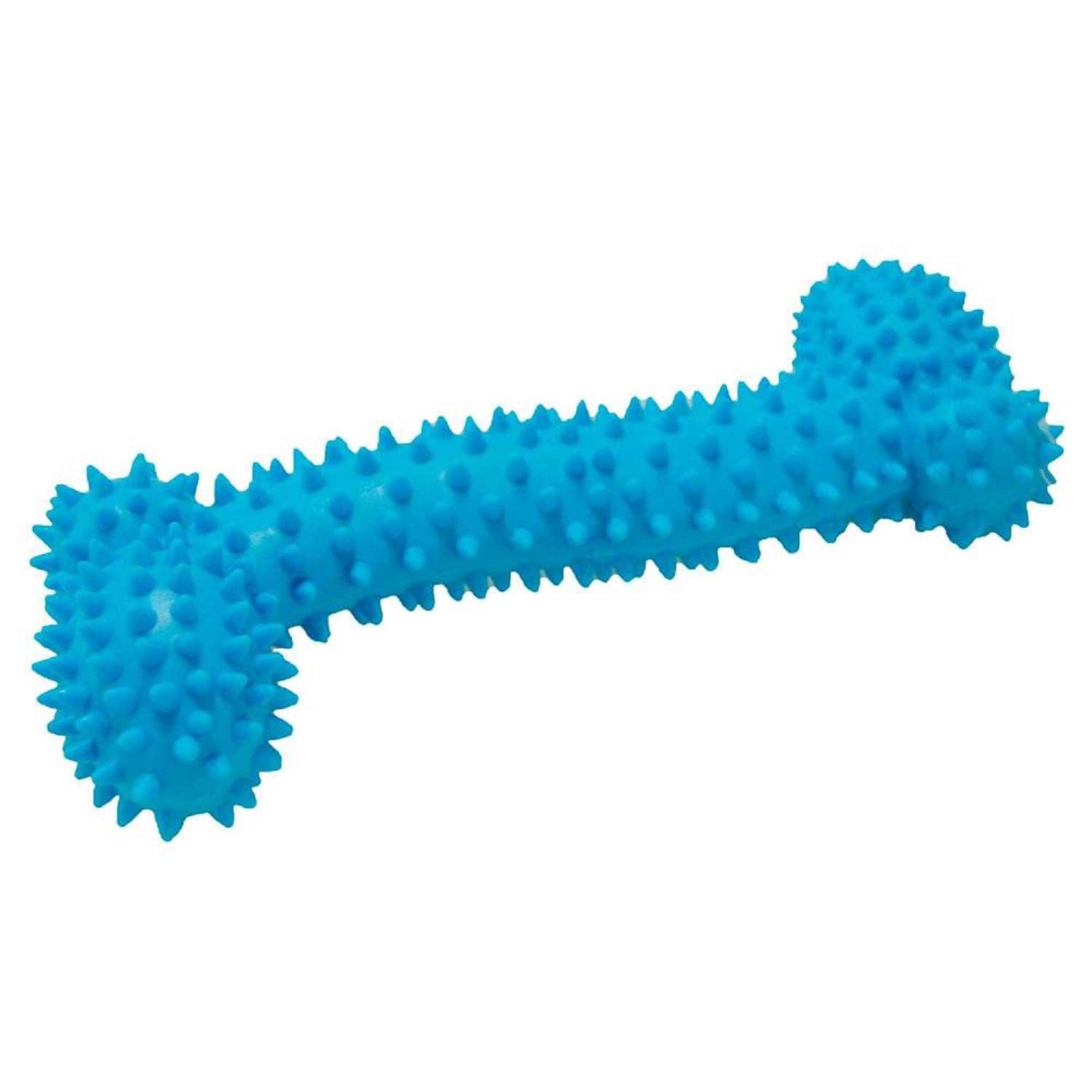 Игрушка для собак Homepet кость с шипами с пищалкой 15.5см - фото 1