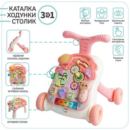 Каталка-ходун Amarobaby AMARO-24SW-RO