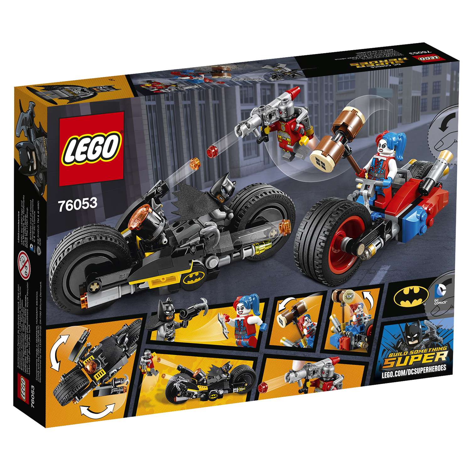 Конструктор LEGO Super Heroes Бэтман: Погоня на мотоциклах по Готэм-сити (76053) - фото 2