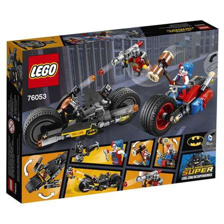 Конструктор LEGO Super Heroes Бэтман: Погоня на мотоциклах по Готэм-сити (76053)