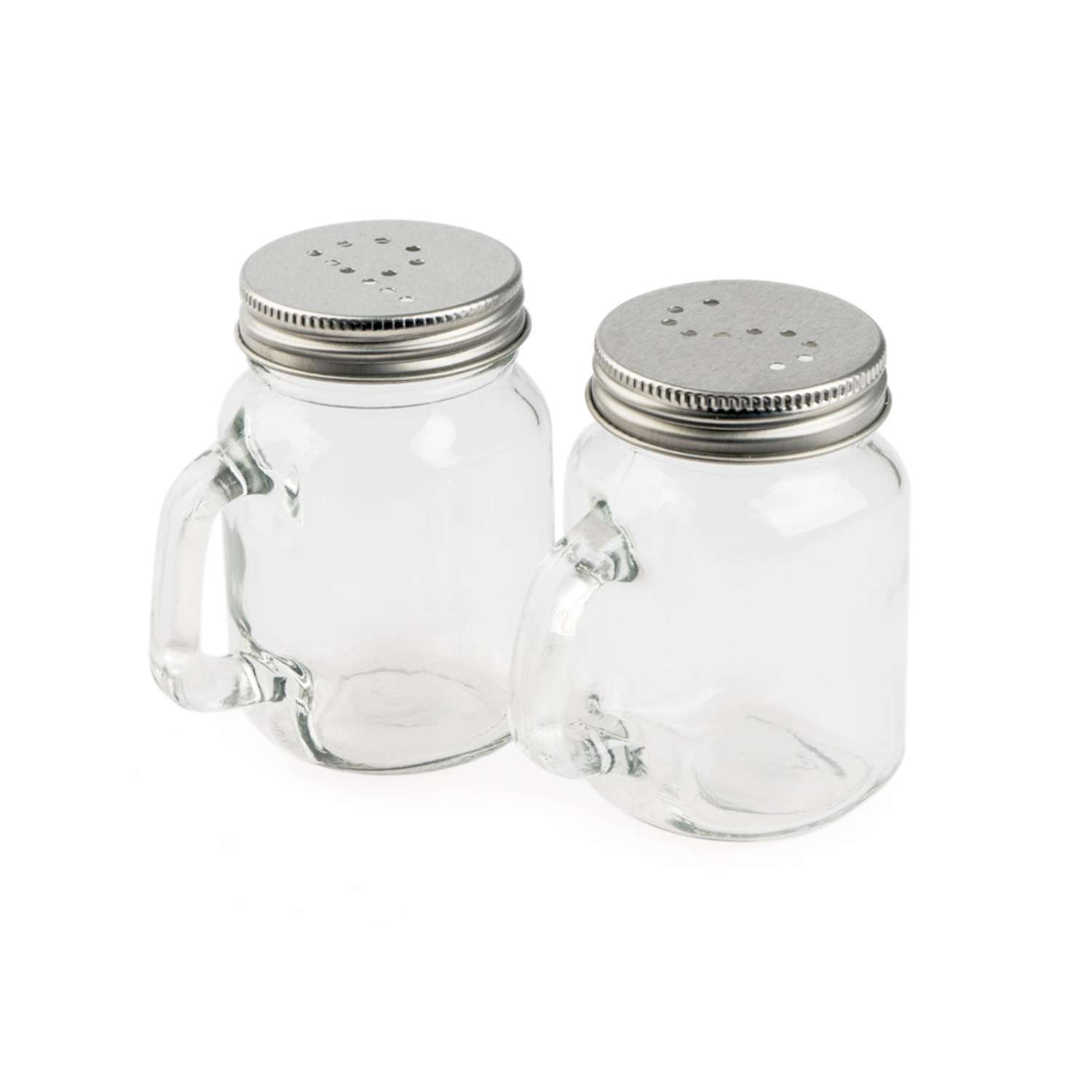 Набор Balvi Mason Jar Солонка и перечница прозрачная - фото 1