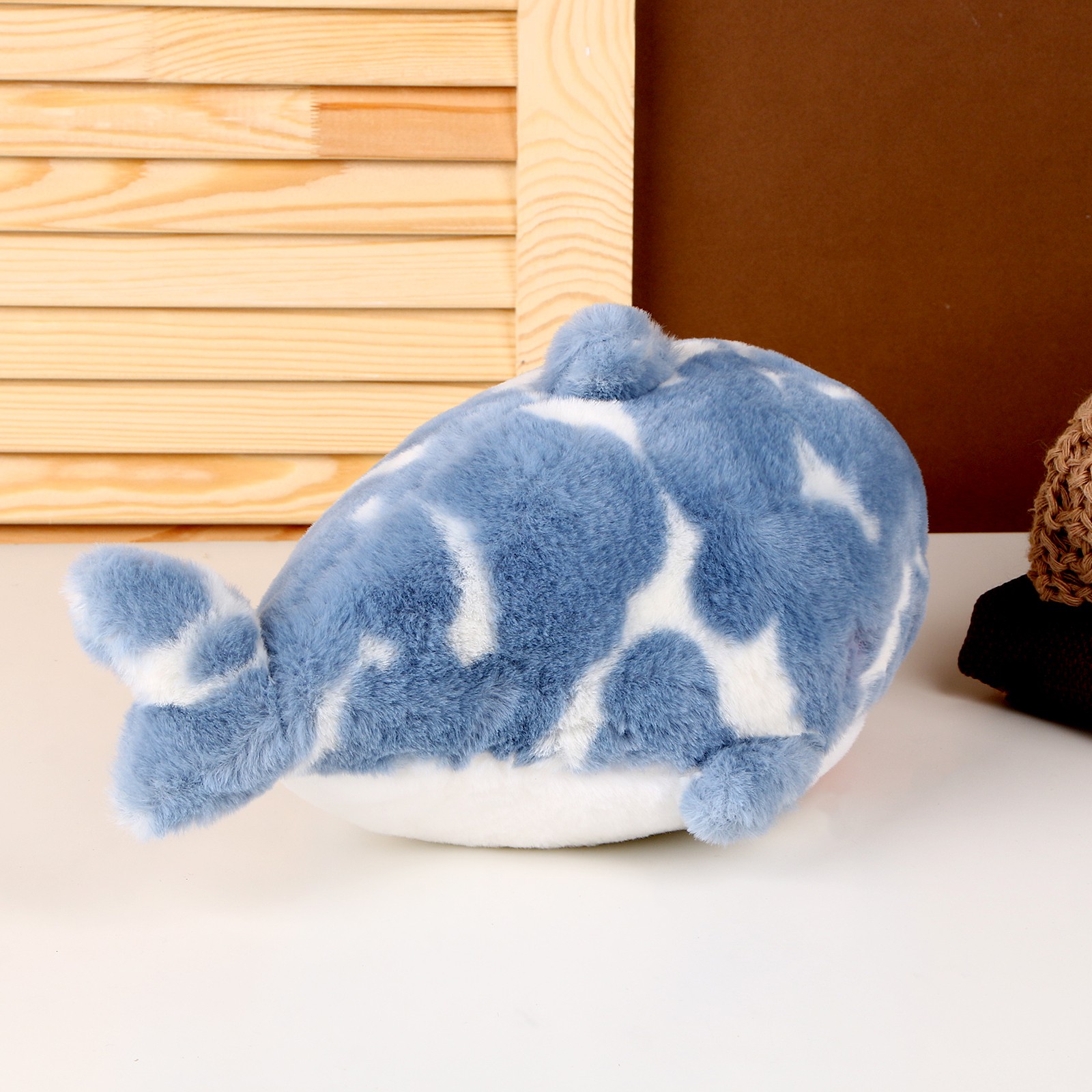 Мягкая игрушка Sima-Land игрушка «Акула» 32 см цвет синий - фото 3