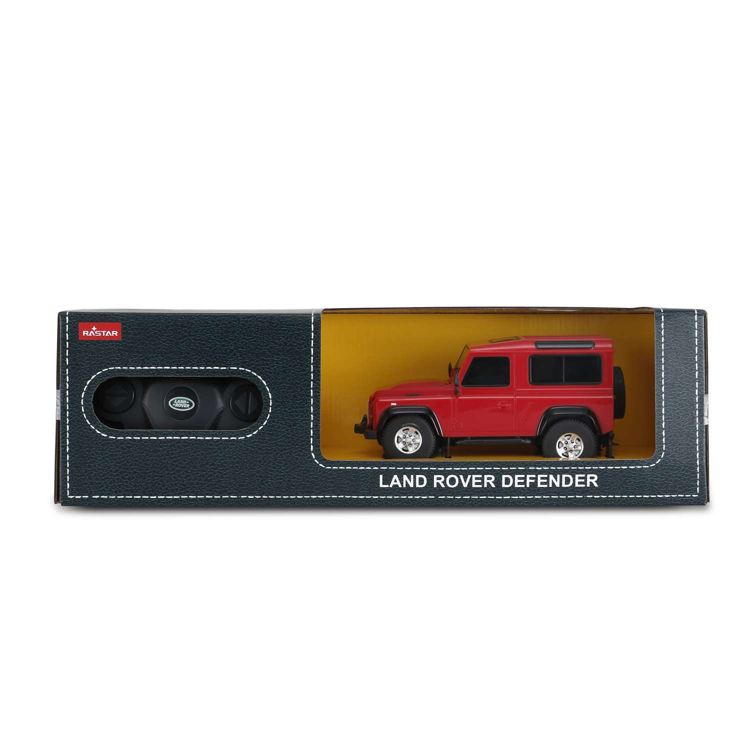 Машина Rastar РУ 1:24 Land Rover Defender Красная 78500 - фото 3