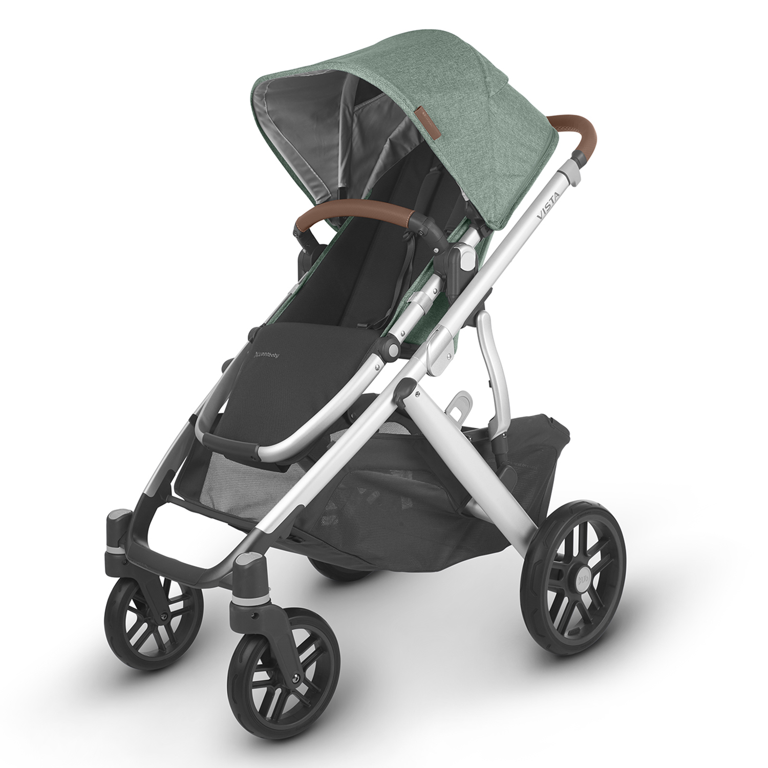 Коляска 2в1 UPPAbaby Vista V2 Emmett Зеленый меланж - фото 12