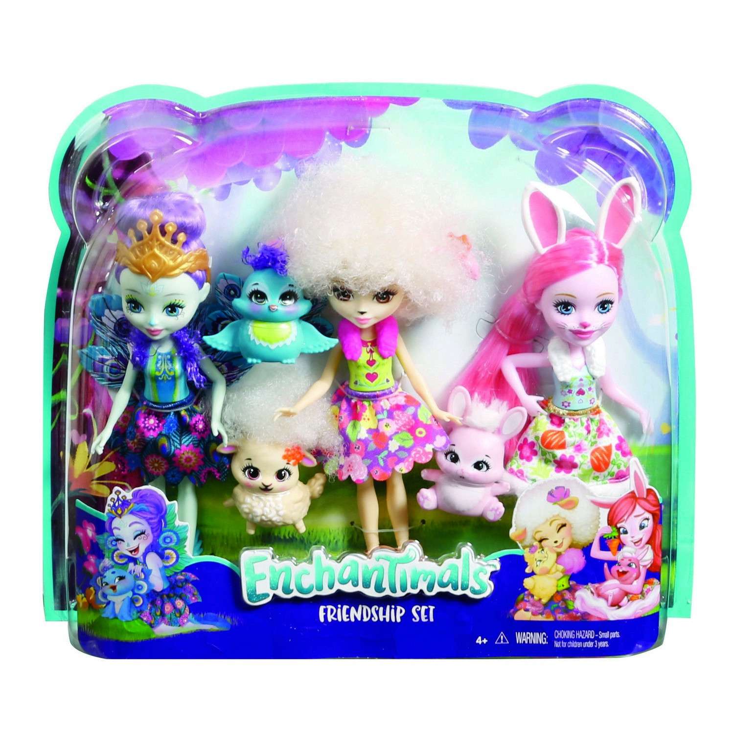 Набор Enchantimals из трех кукол со зверюшками FMG18 - фото 21
