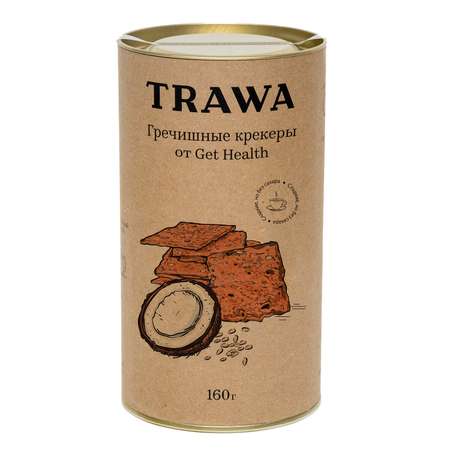 Крекеры TRAWA от Get Health гречишные 160г