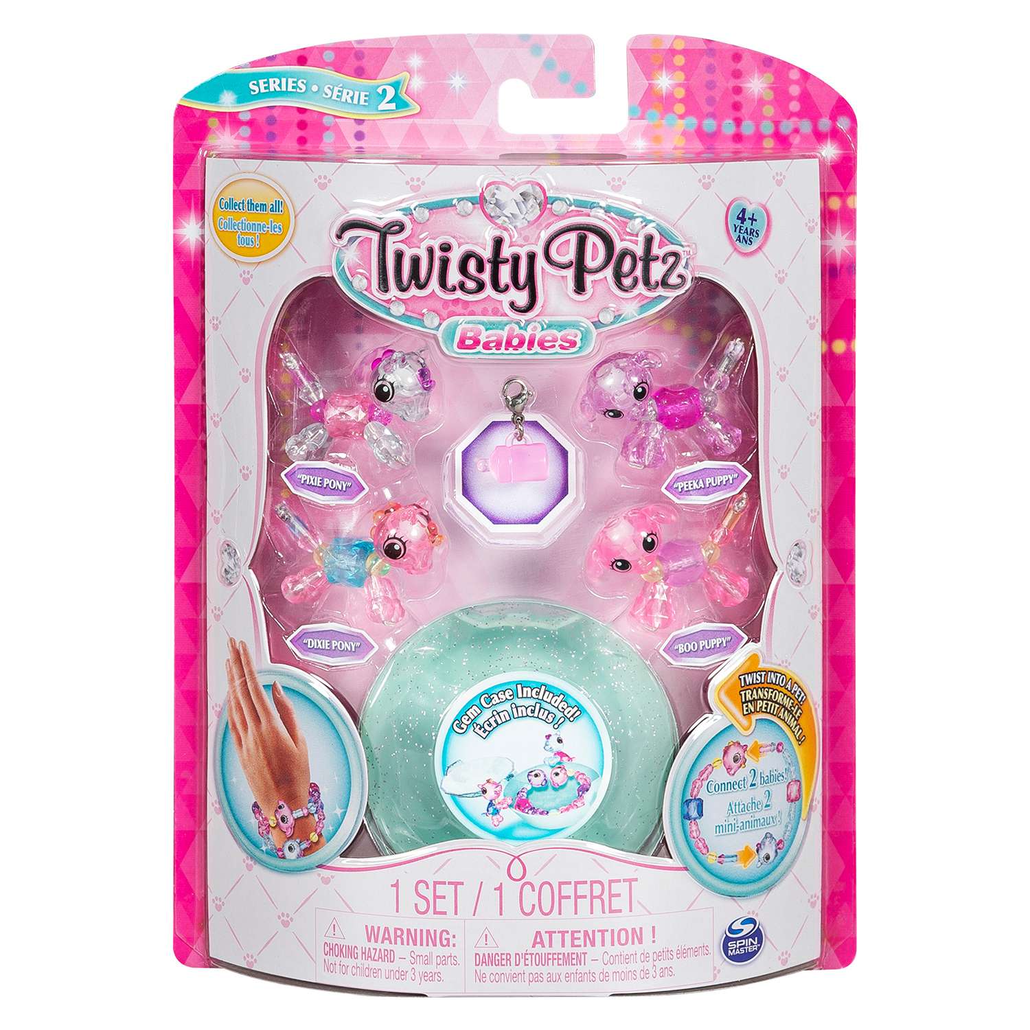 Набор мини фигурок-трансформеров Twisty Petz Twin Babies 11 4шт 6044224/20104381 - фото 1