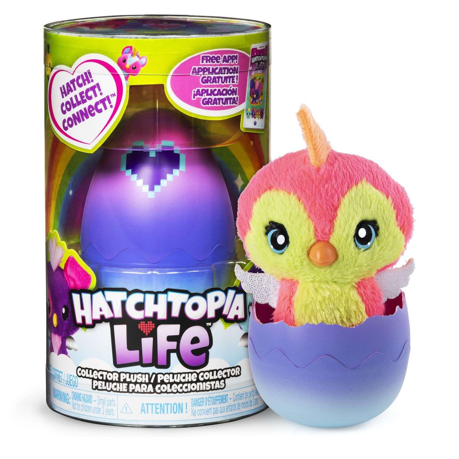 Игрушка Hatchimals Хэтчитопия Лайф в непрозрачной упаковке (Сюрприз) 6047224 - фото 8