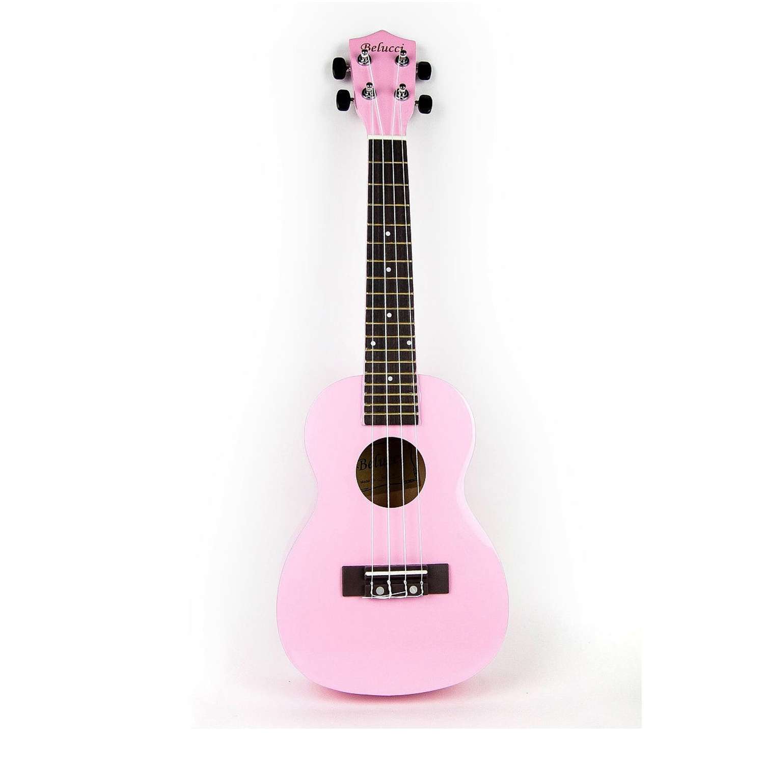 Детская гитара Belucci Укулеле XU23-11 Light Pink - фото 1
