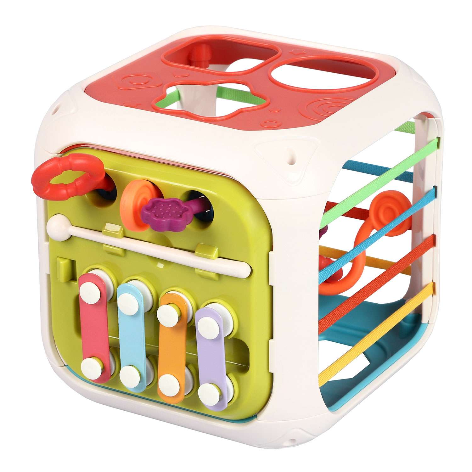 Развивающая игрушка Smart Baby Умный куб бизиборд JB0334079 - фото 8