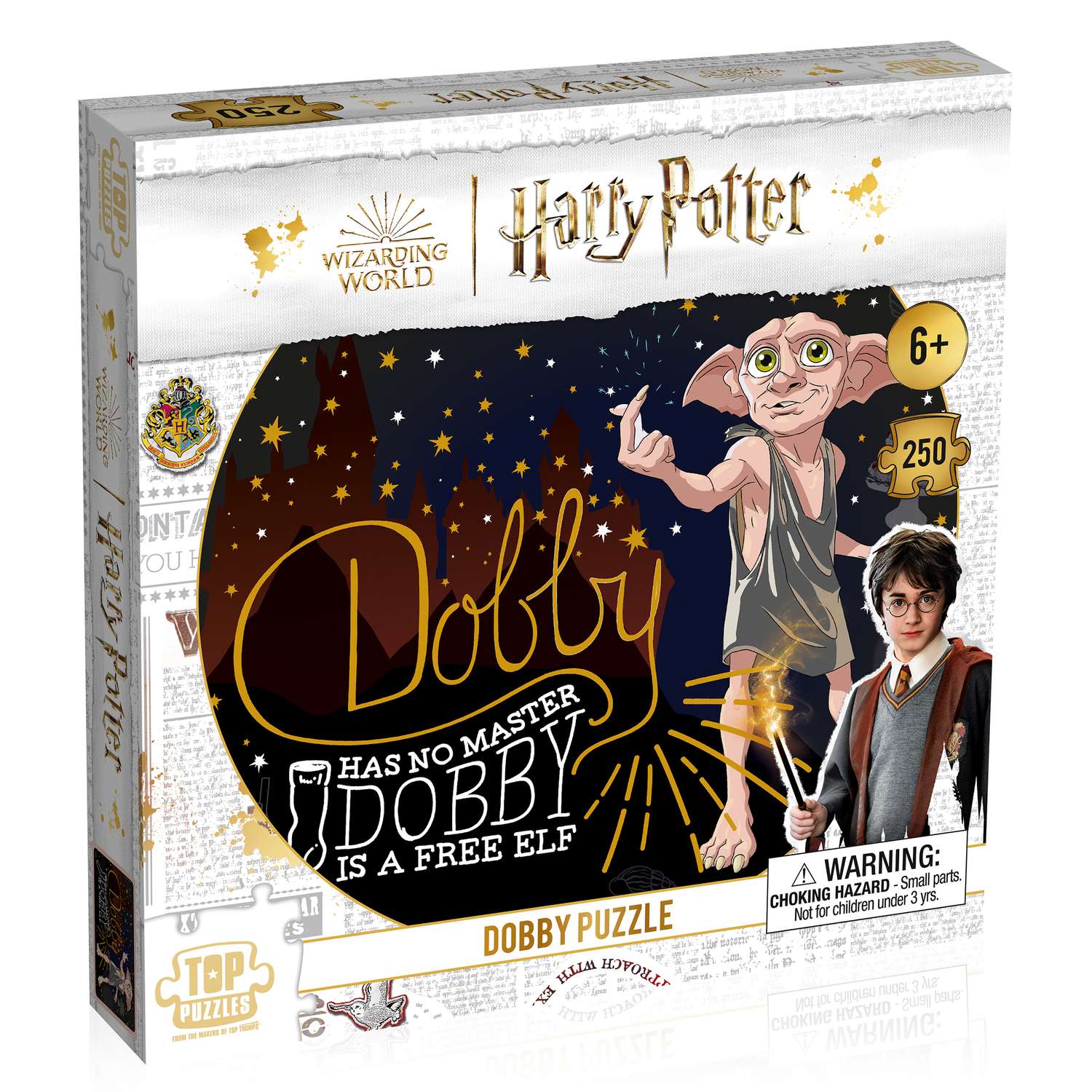 Пазл 250 деталей Winning Moves Гарри Поттер Добби Harry Potter Dobby - фото 1
