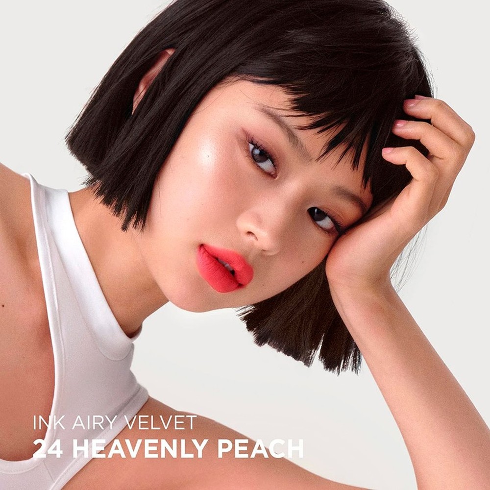 Помада для губ Peripera Ink airy velvet жидкая тон 24 heavenly peach - фото 5