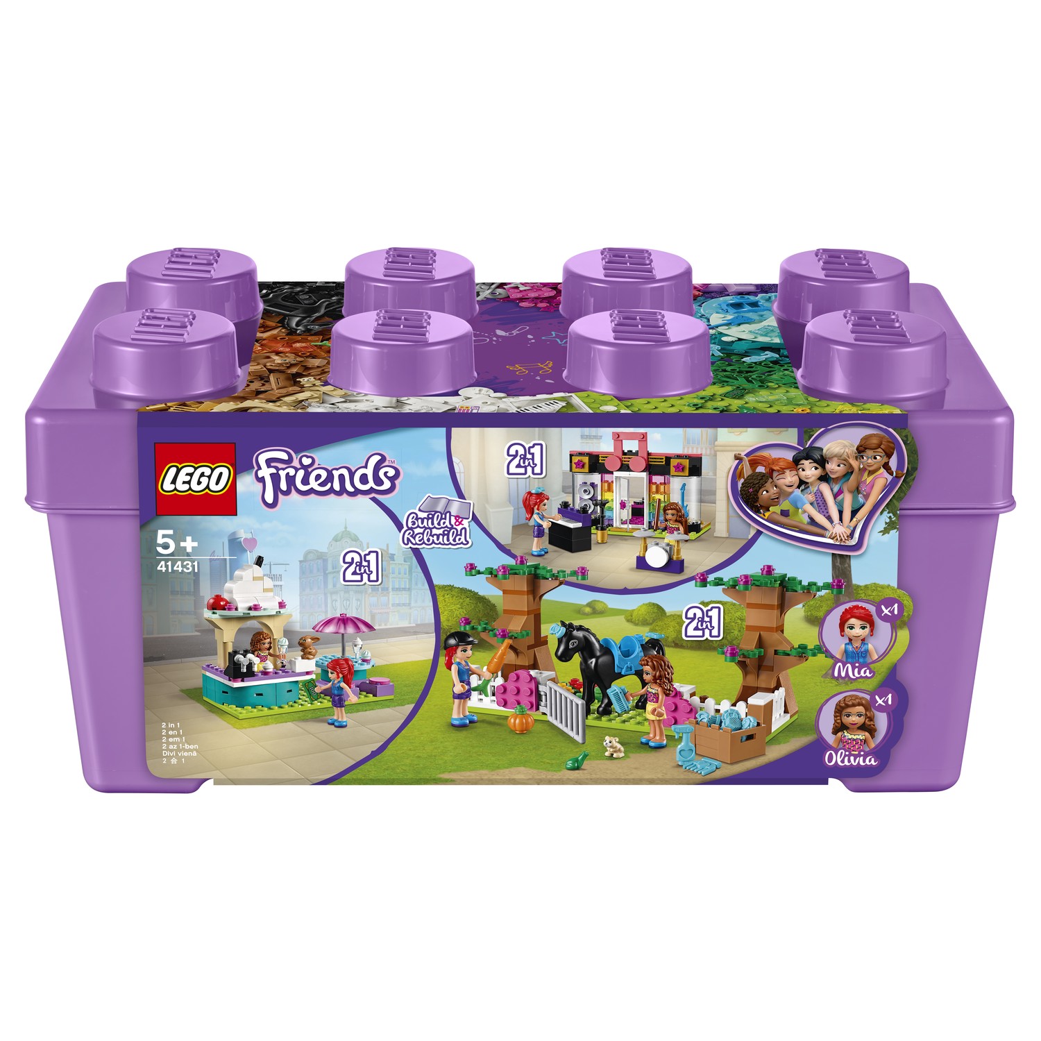 Конструктор LEGO Friends Набор кубиков Хартлейк Сити 41431 купить по цене  2399 ₽ в интернет-магазине Детский мир