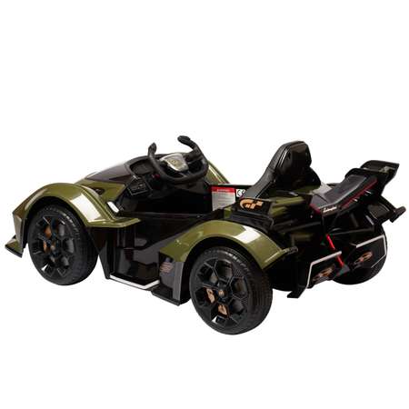 Электромобиль TOYLAND Lamborghini HL528 армейский зелёный