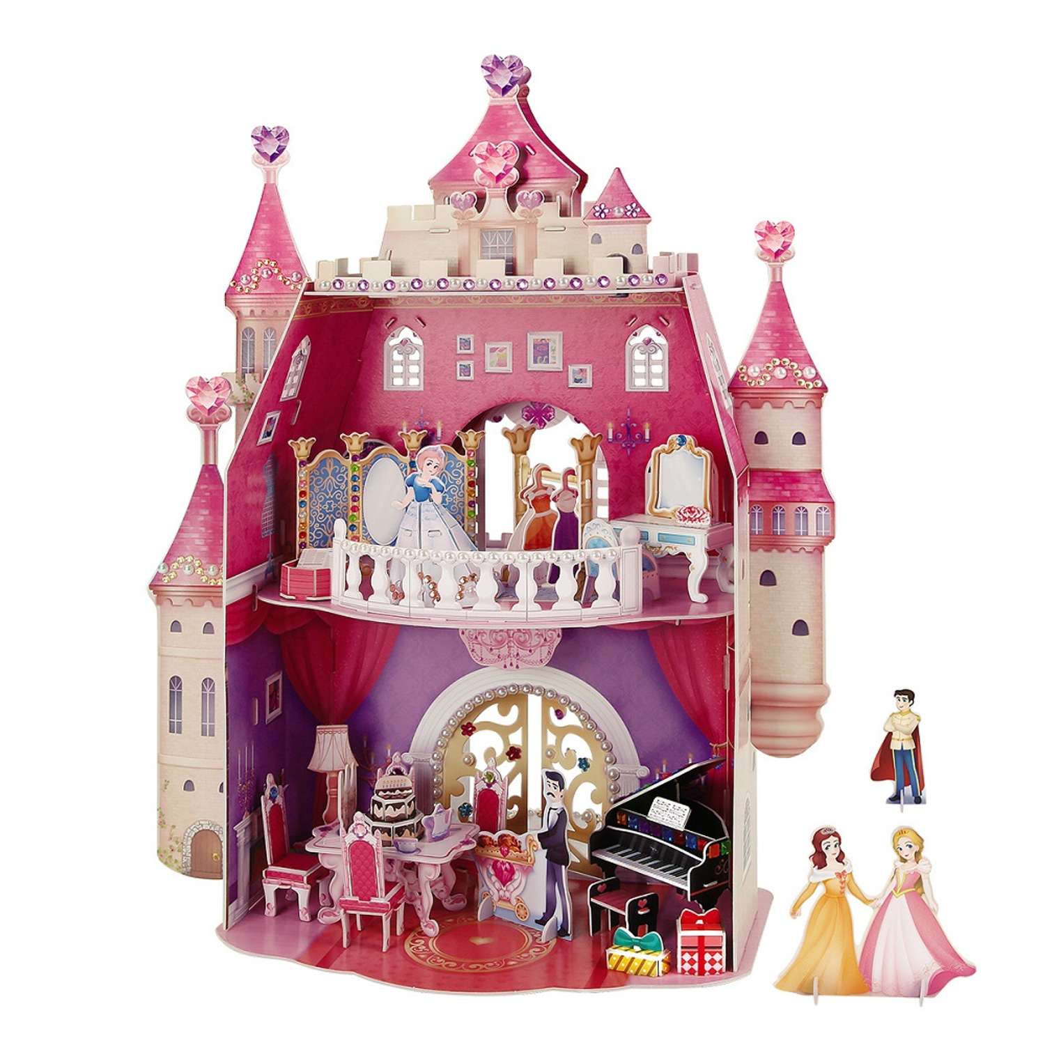 Сборная модель REZARK Замок принцессы - фото 3