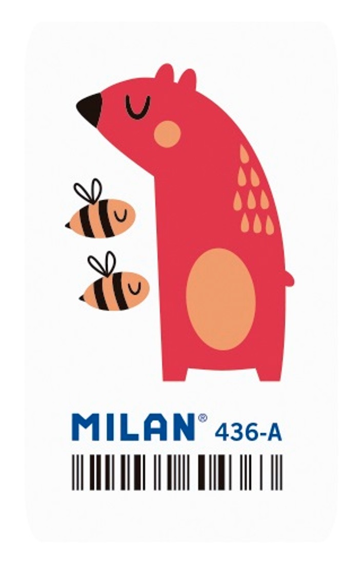 Ластик Milan с рисунком CNM436A в ассортименте 1032777 - фото 6