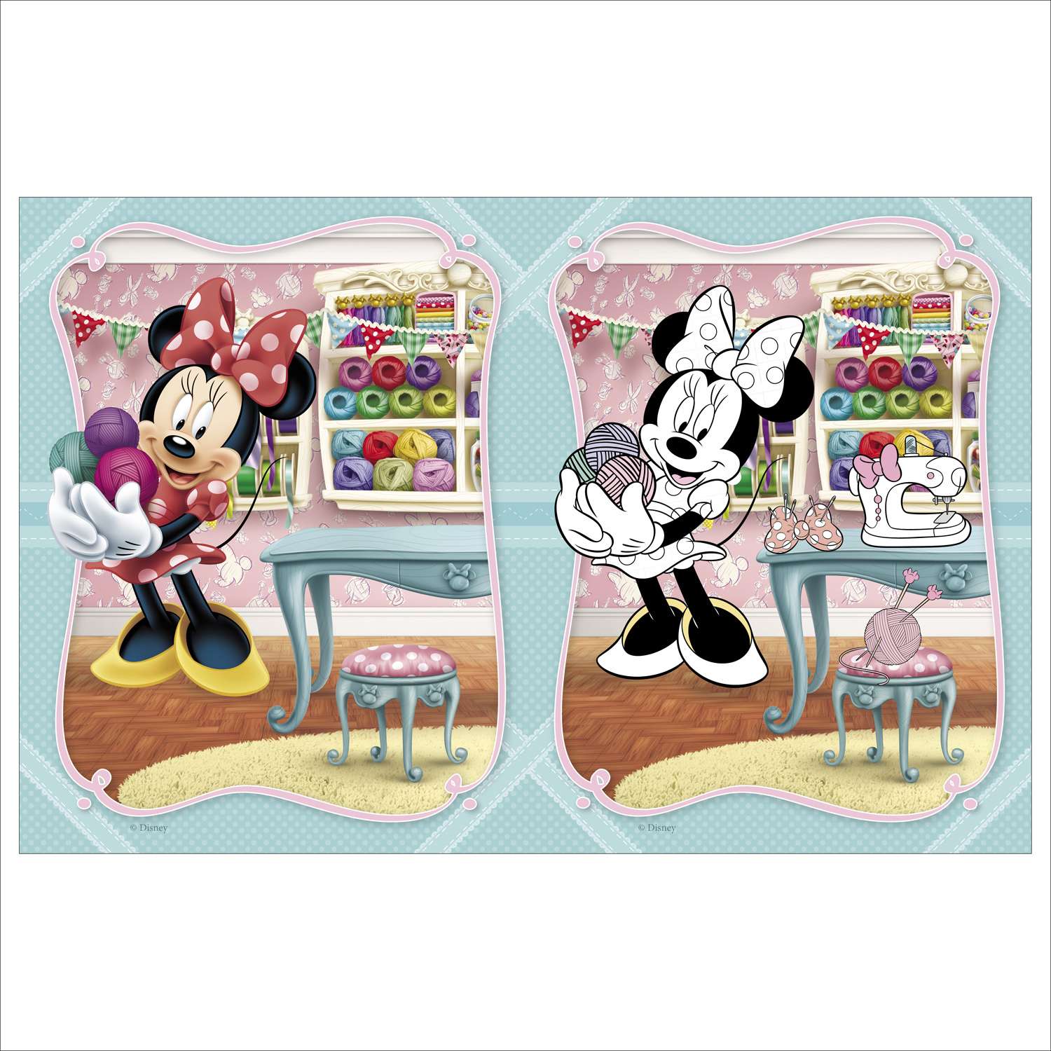 Раскраска с наклейками Росмэн Disney Минни - фото 4