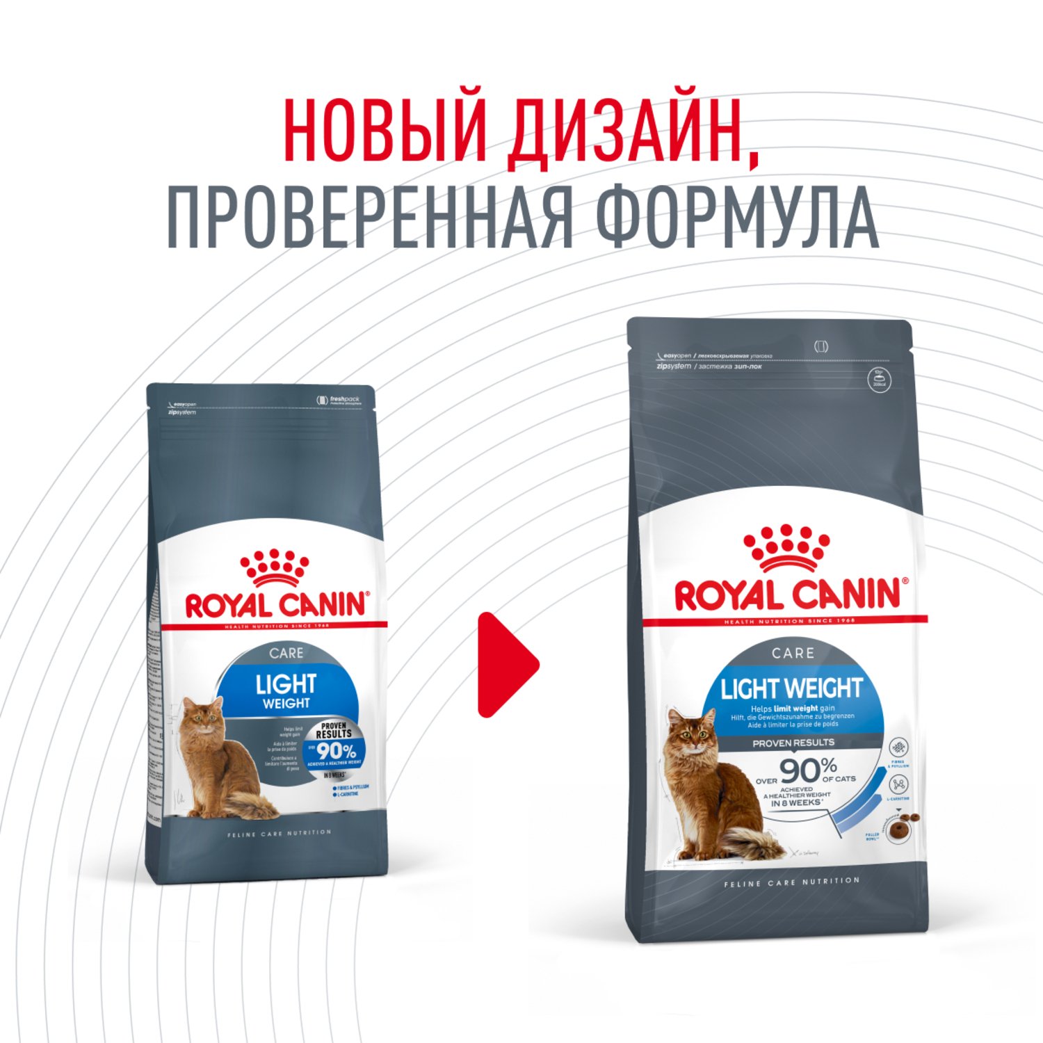 Корм для кошек ROYAL CANIN Light Weight Care для взрослых кошек в целях профилактики избыточного веса 1.5кг - фото 12