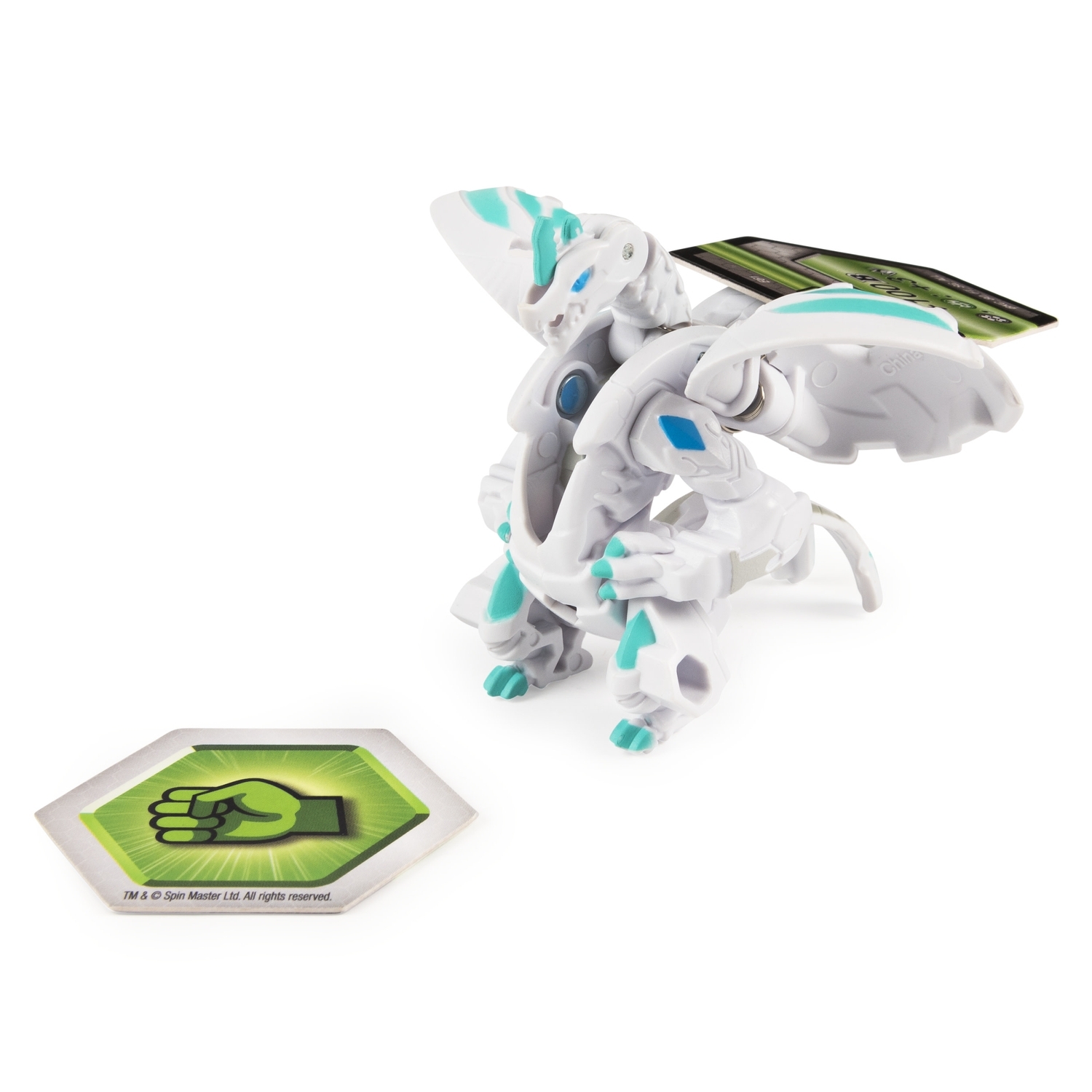 Фигурка-трансформер Bakugan S3 Ультра Dragonoid White 6061538/20132908 - фото 4