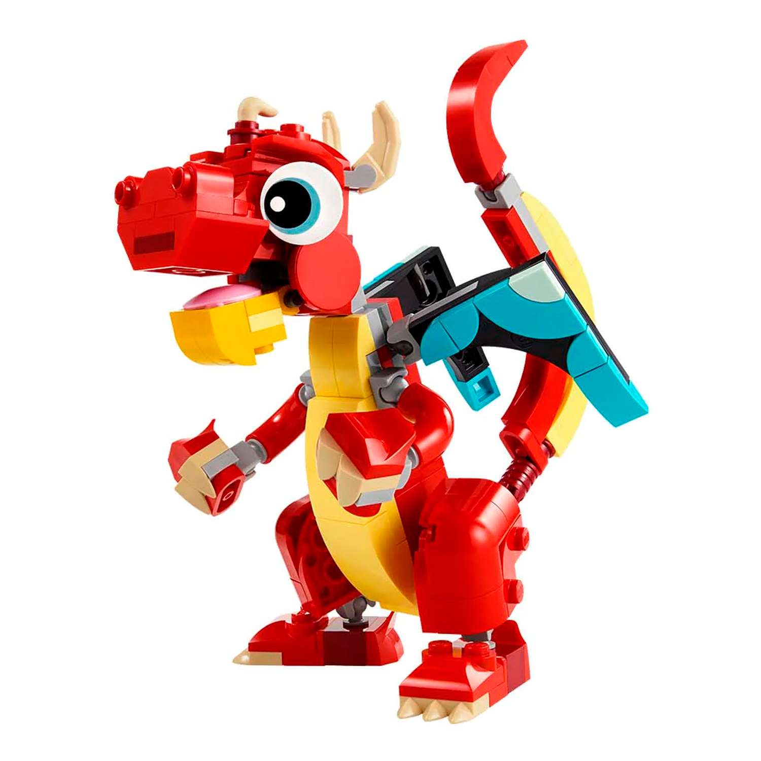 Конструктор детский LEGO Creator 3-in-1 Красный дракон 31145 - фото 2
