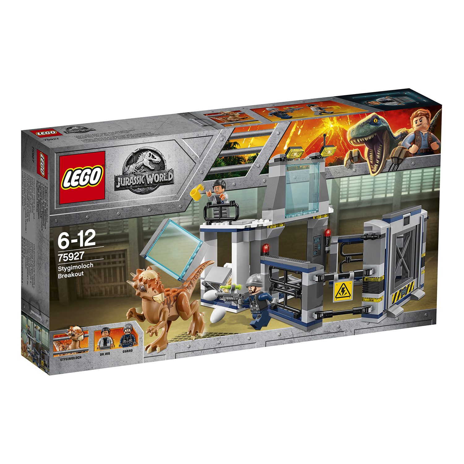 Конструктор LEGO Jurassic World Побег стигимолоха из лаборатории 75927  купить по цене 9 ₽ в интернет-магазине Детский мир