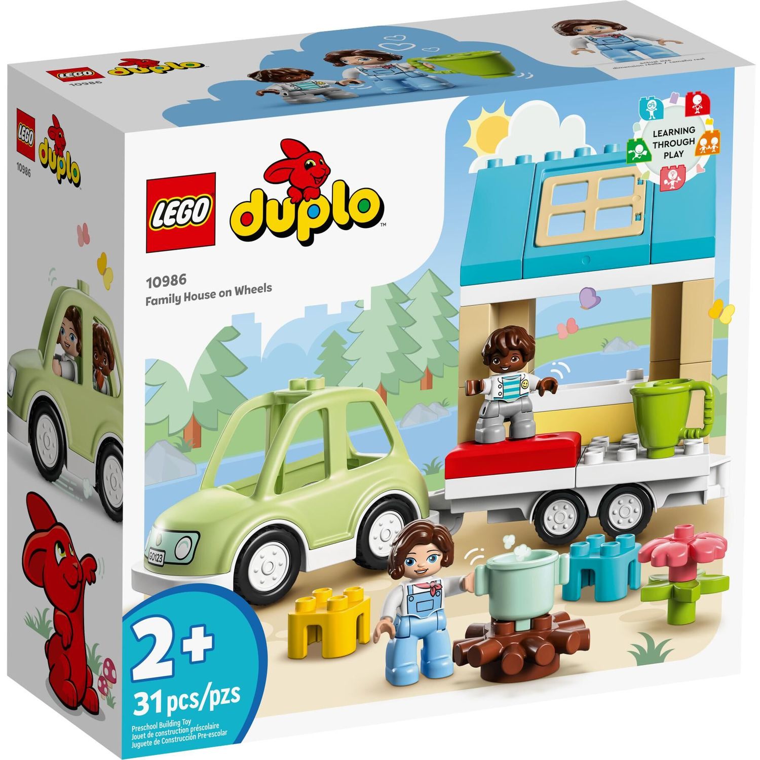 LEGO DUPLO Конструктор Семейный дом на колесах