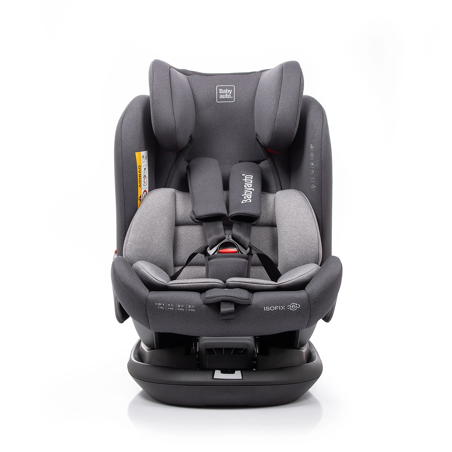 Автокресло Babyauto Giroto 360 Anthracite - фото 6