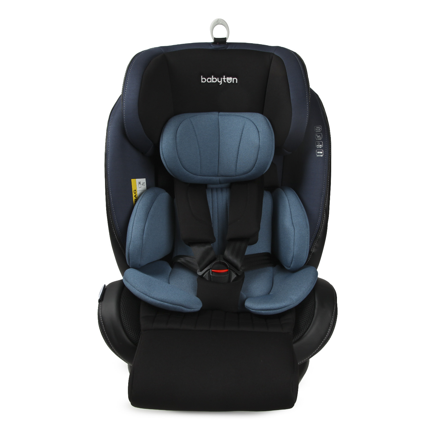 Автокресло Babyton Multi-Stage Black-Blue Isofix 0+/1/2/3 (0-36 кг) - фото 9