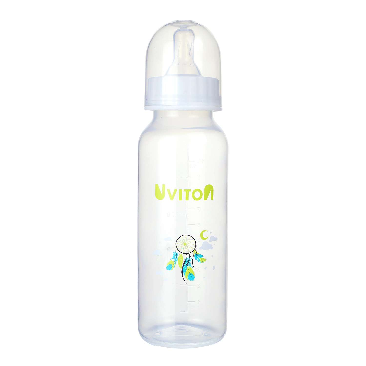 Бутылочка для кормления Uviton стандартное горлышко 250 мл. 0115 Белый - фото 2