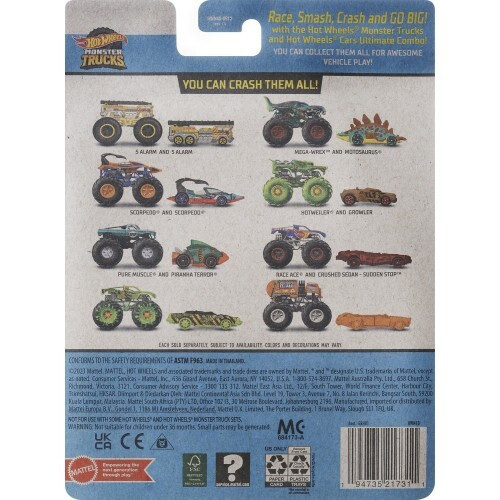 Машинка Hot Wheels Monster Truck HWN40 GRH81 - фото 2